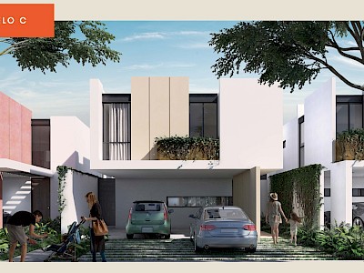 PREVENTA DE CASA EN PRIVADA DE CHOLUL ZONA MODELO