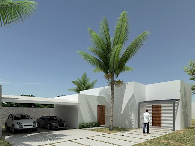 Casa pre-venta Komchén