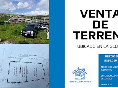 VENTA DE TERRENO UBICADO EN LA GLORIA