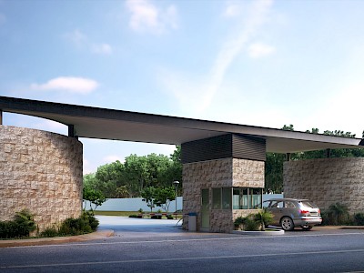 VENTA DE LOTE RESIDENCIAL EN PRIVADA KAAN