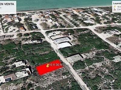 Exclusivo Terreno en Venta a pocos metros del Mar - Chixchulub Progreso