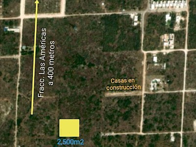 TERRENO DE 2488.77m2 EN VENTA A UNAS CUADRAS DEL FRACC. LAS AMÉRICAS 