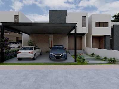 CASAS EN VENTA EN BLANCOCIELO (MODELO OASIS ) EN ALTOZANO, MERIDA, YUCATAN