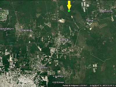Terreno en Venta en Conkal 2.3 Hectáreas, Merida,Yucatan