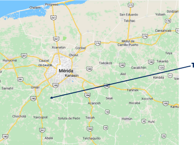 Terreno en Venta en San Antonio Tzacalá, municipio de Mérida, Yucatán