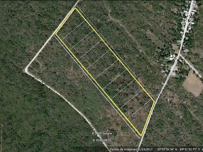 Terreno de 10 hectáreas en Venta en San Antonio Tehuitz, Kanasín, Yucatán