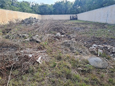 Terreno de 1,000 Mts a 10 minutos del aeropuerto Internacional de Cancun 