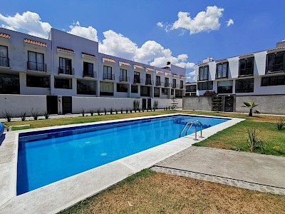 CASA EN VENTA EN CONJUNTO CON AMENIDADES EN RESERVA BOSQUES DEL ALBA, CUAUTITLAN IZCALLI