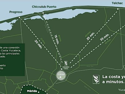 TERRENOS URBANIZADOS EN VENTA EN CONKAL,YUCATAN.