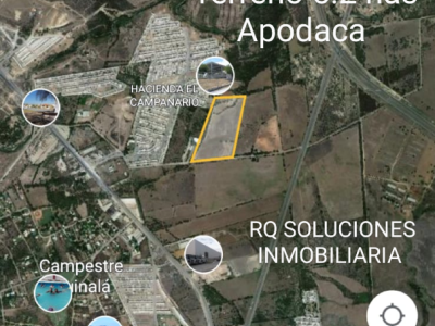 Terreno industrial Huinala Apodaca