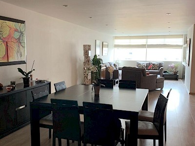 Hermoso departamento en interlomas hacienda del ciervo con hermosa vista 