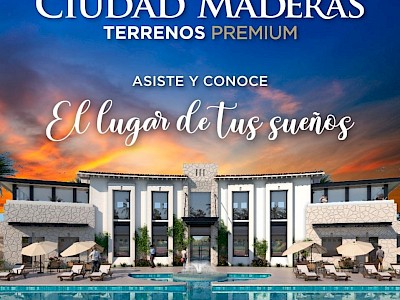  LOTE PREMIUM CIUDAD MADERAS PENÍNSULA, CANCÚN