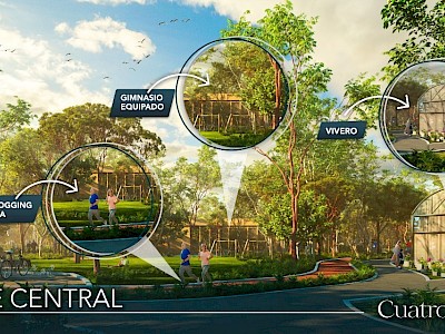 ESPECTACULAR LOTE RESIDENCIAL FRENTE AL LAGO, CUATRO LAGOS MÉRIDA