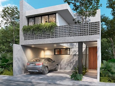 VILLA a pie de calle CHOLUL MERIDA YUC