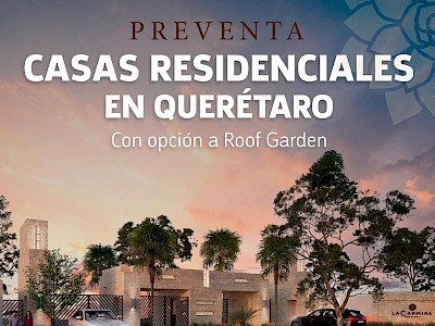 CASA NUEVA DE AUTOR EN CARMINA MODELO LEONORA, QUERÉTARO