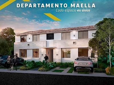 DEPARTAMENTOS NUEVOS EN AMURALLE, ZIRE, MODELO MAELLA, QRO