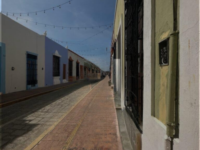 Bella casa marcada como monumento histórico en la Cd. Campeche