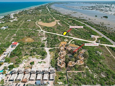 Venta terreno chicxulub puerto entrada tropical riviera 