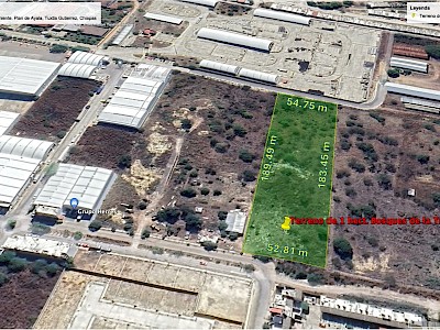 Terreno Comercial en Venta, 1 hectarea, Plan de Ayala Sur, Tuxtla Gutiérrez