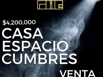 CASA EN VENTA ESPACIO CUMBRES, GARCÍA, NUEVO LEÓN