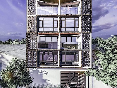 Departamento para estrenar de dos recamaras en Pedregal de Santo Domingo 