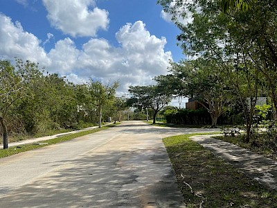Venta de terreno dentro de privada Cabo Norte, Temozón Norte, Mérida, Yucatán
