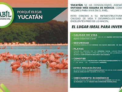 TERRENO EN VENTA EN KABÍL RESIDENCIAL, TELCHAC PUERTO, YUCATÁN