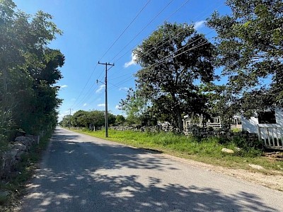 Venta de terrenos semi urbanizados en Mocochá, Yucatán