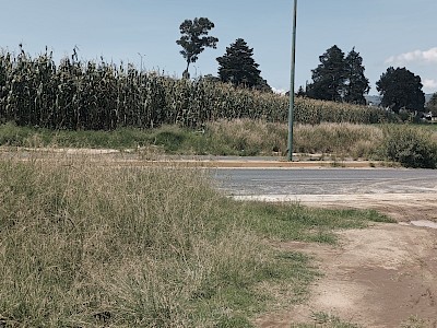 Lote a unos pasos de avenida gasoducto, Tlaxcala 