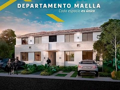 DEPARTAMENTOS NUEVOS EN AMURALLE, ZIRE, MODELO MAELLA, QRO