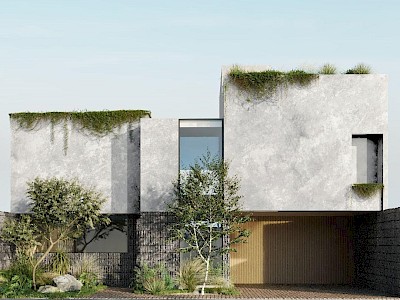 RESIDENCIA DE AUTOR EN ESQUINA JUNTO AL PARQUE EN PREVENTA EN AMATISTA 121, ZIBATÁ, QUERÉTARO