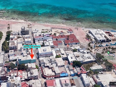 HOTEL EN VENTA EN ISLA MUJERES CENTRO