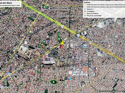 VENTA  TERRENO   MARIANO  OTERO   GUADALAJARA   JALISCO.  5200M2