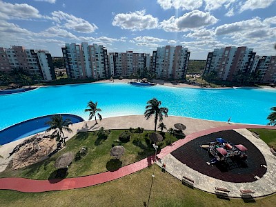 Renta departamento en Dream Lagoon en CANCÚN