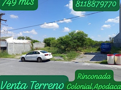 VENTA TERRENO RINCONADA COLONIAL 