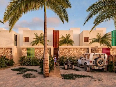 TOWNHOUSE EN PRIVADA DE CHICXULUB, PUERTO